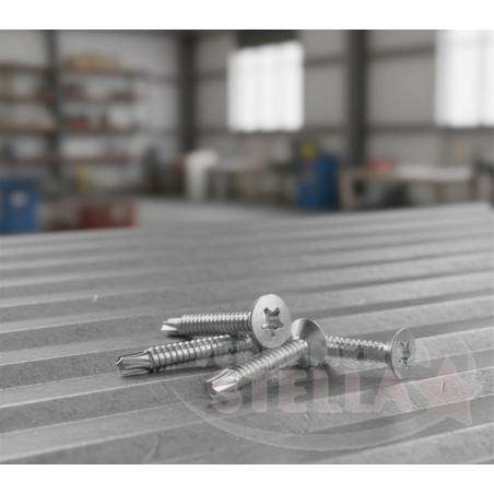 Vite autoperforante tsp 4,8x70 mm zincata bianca | ferramentastella.com