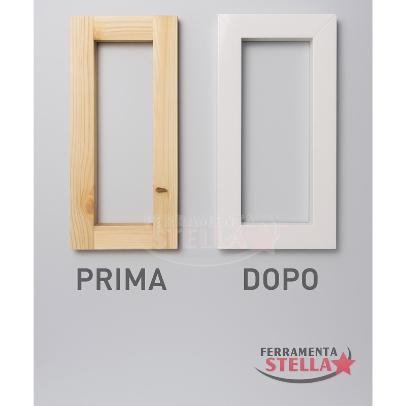 Smalto All’Acqua Bianco Lucido 0,75L Brionature | ferramentastella.com