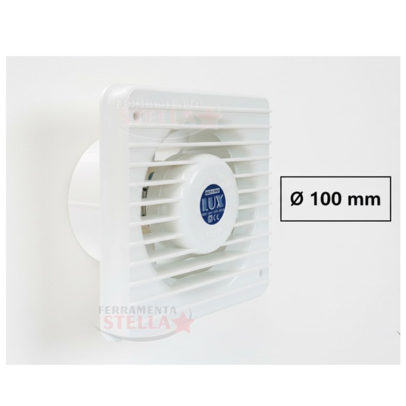 Aspiratore Lux T 15W Ø100 – Senza Serranda | ferramentastella.com