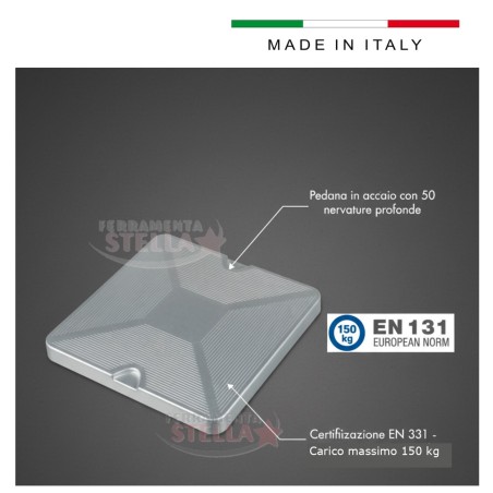 Scala Libretto Facal GAMMA 6 Gradini – 150 kg | ferramentastella.com