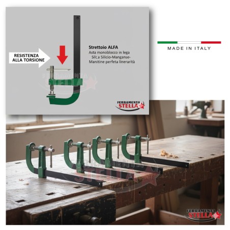 Strettoio Falegname ALFA – Made in Italy | ferramentastella.com