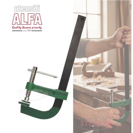 Strettoio alfa morsetto alfa falegname serraggio | ferramentastella.it