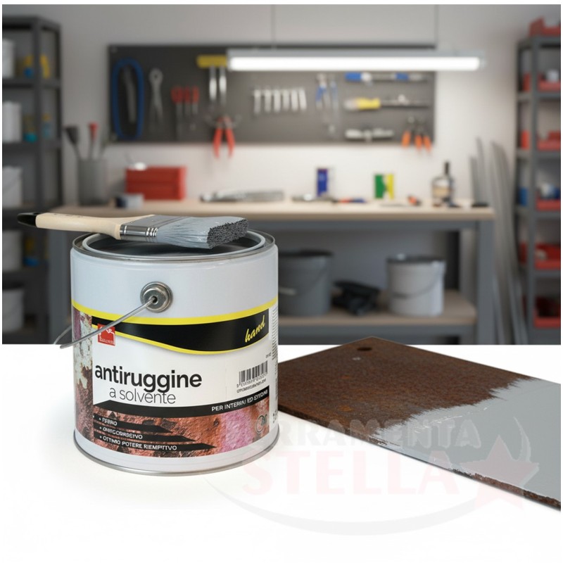 Antiruggine per ferro grigio 2,5 lt | ferramentastella.it