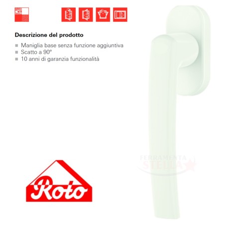 Maniglia roto dk anta e ribalta per chiusura | ferramentastella.it