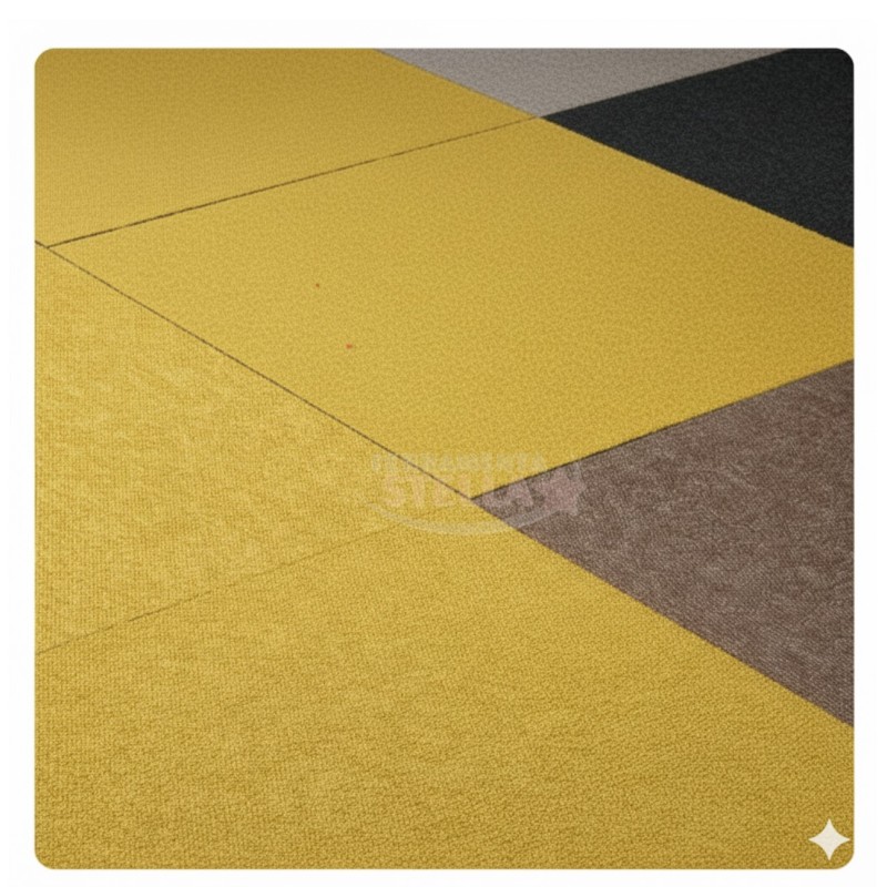 Quadrotte Moquette Giallo 50x50 – Autoposanti | ferramentastella.com