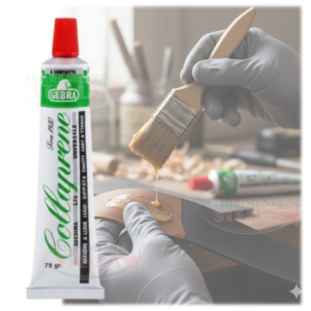 Collaprene gubra colla adesivo 75 gr per tessuti | Ferramentastella.it