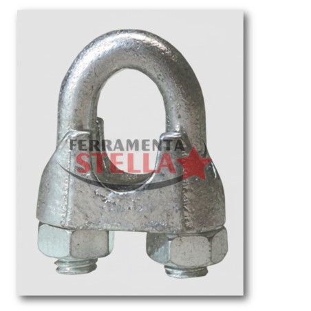 Morsetto a cavallotto per fune corda filo | ferramentastella.it