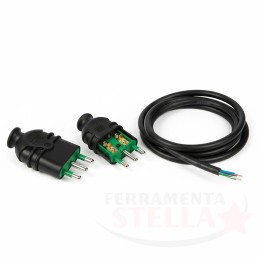 Spina Mobile Hi-Pro FME 16A – 2P+T – Nera | ferramentastella.com 2