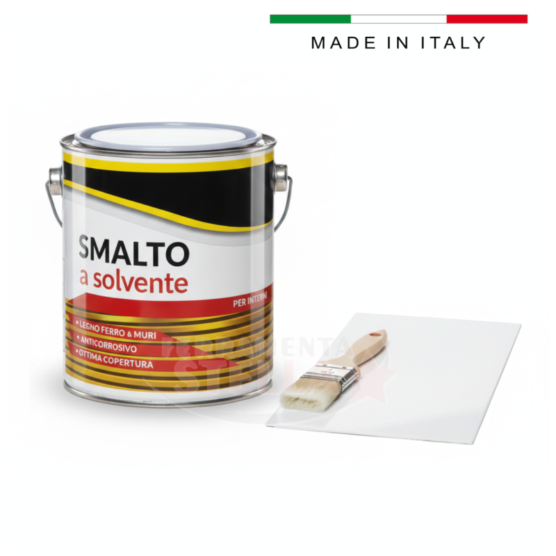 Smalto Anticorrosivo Bianco RAL 9010 da 2,5 lt | ferramentastella.com