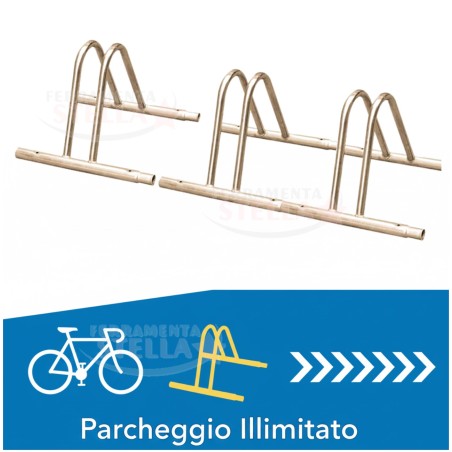 Rastrelliera Parcheggio Bici Modulare | Ferramentastella.it