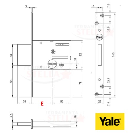a Yale Y8TD100