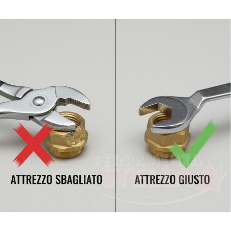 Chiave gas universale campeggio cucina fornello | ferramentastella.com