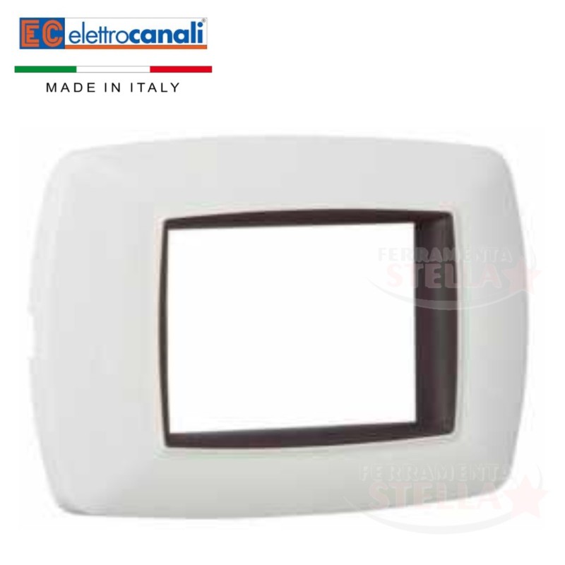 placca life 3 posti x bticino living bianca | ferramentastella.com