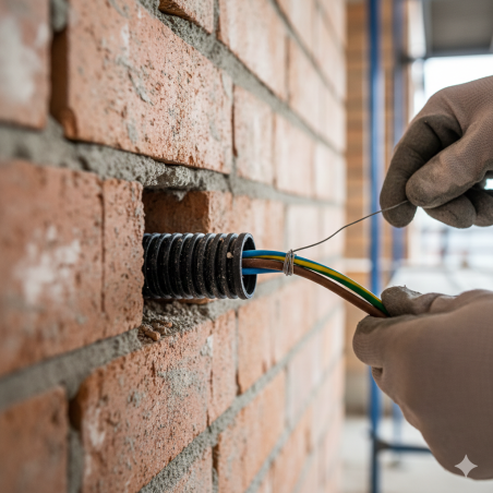 Tubo corrugato tirafilo passacavi elettrici ø 25  | ferramentastella