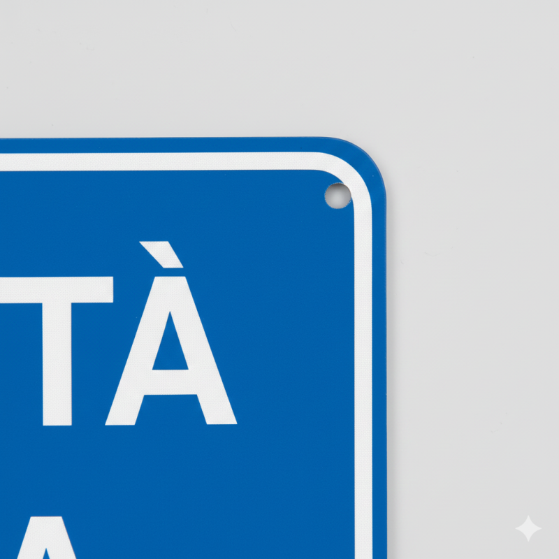 Cartello targhetta 30x20 proprieta' privata| ferramentastella.it