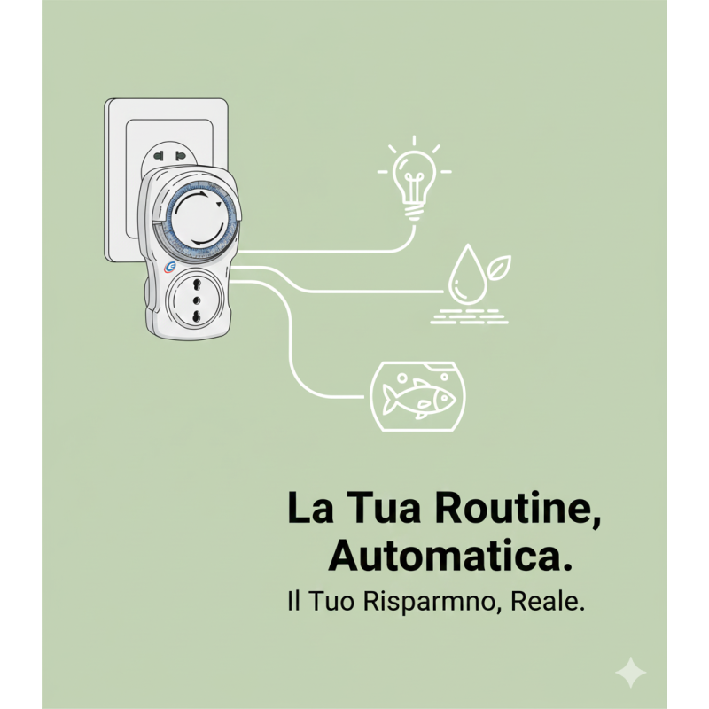 Timer temporizzatore giornaliero programmabile | ferramentastella.com
