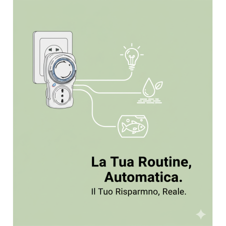 Timer temporizzatore giornaliero programmabile | ferramentastella.com