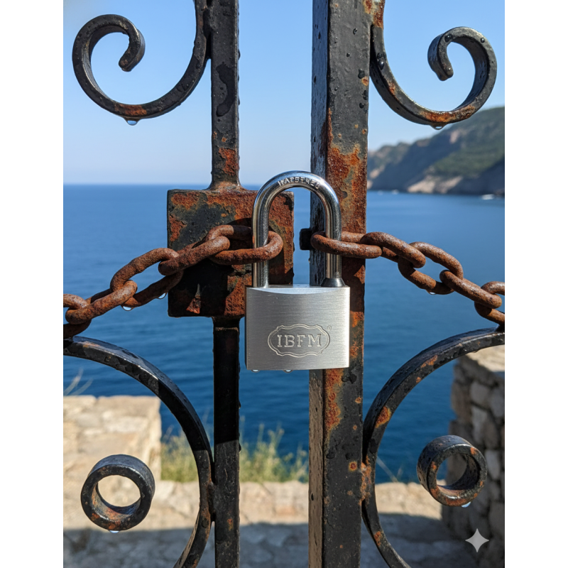 Lucchetto corazzato nautico 40 mm nautico| ferramentastella.it