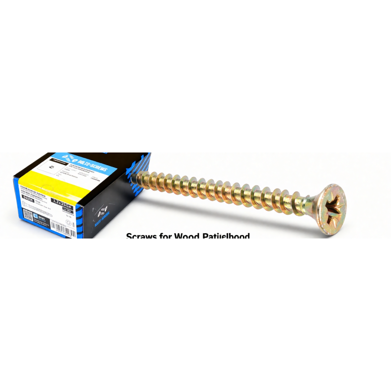 Viti truciolare 3,5x30 zincata gialla TPS 500 pz | ferramentastella.it
