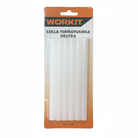 6 pz stick colla a caldo trasparente ø 12 | ferramentastella.com