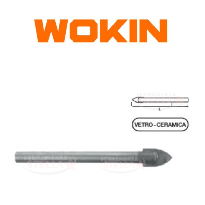 Punta per Vetro e Ceramica 3 mm  | ferramentastella.com