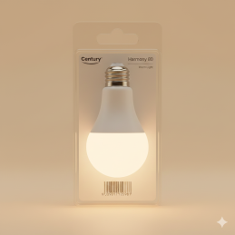 LAMPADINA LAMPADA LED RISPARMIO ENERGETICO - modello GOCCIA - 11 W - luce CALDA - attacco E 27 2