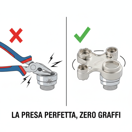 Chiave Universale neoperl lavello, bidet, ecc | ferrmanentastella.it