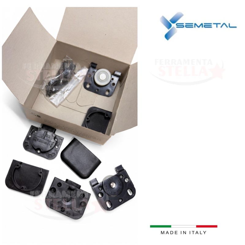 Sistema scorrevole per porte il vetro e in legno | ferramentastella.it