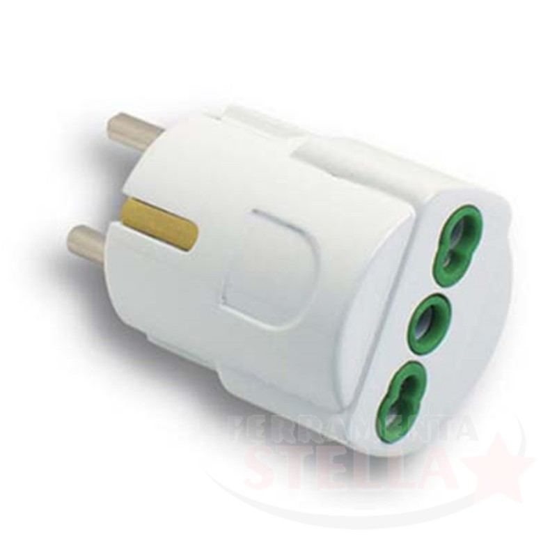 Adattatore Schuko FME – 16A – Norme CEI | ferramentastella.com