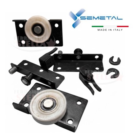 Sistema scorrevole per porte in legno Semetal | ferramentastella.it