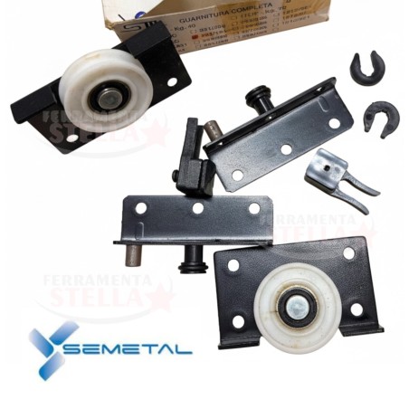 Sistema scorrevole per porte in legno Semetal | ferramentastella.it