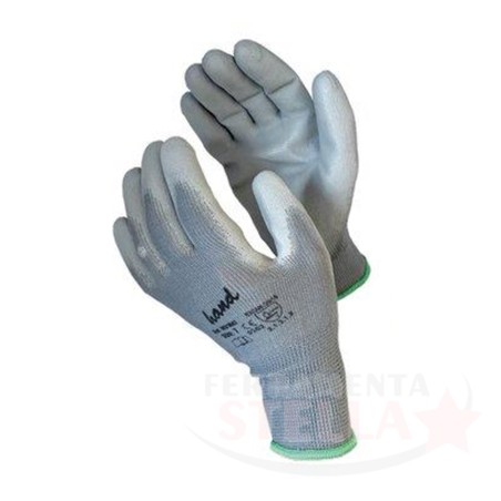 Guanto poliuretano grigio maglia pesante sintetico| ferramenstastella.it