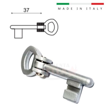 Kit porte scorrevoli a chiave cromo satinato | ferramentastella.com