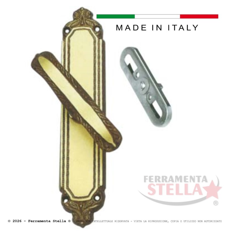 Cremonese maniglia per finestre e balconi | ferramentastella.it
