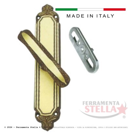 Cremonese maniglia per finestre e balconi | ferramentastella.it