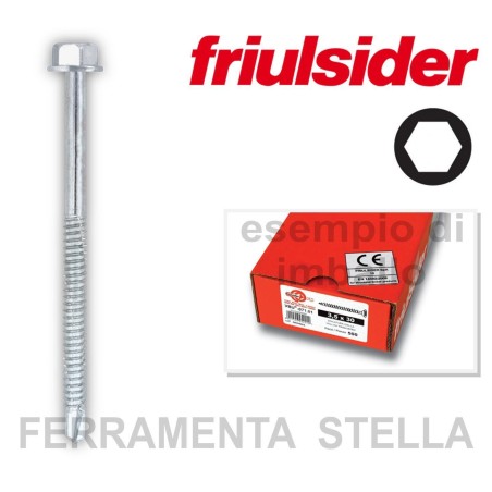 VITE AUTOPERFORANTE AUTO FORANTE x LAMIERA COPERTURE RONDELLA ACCIAIO