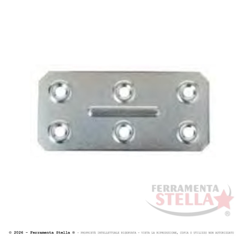 Piastrina Di Giunzione 6 Fori | ferramentastella.com