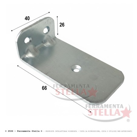 Piastra pesante L piegata travi lamellari legno | ferramentastella.it