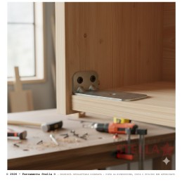 Piastra pesante L piegata travi lamellari legno | ferramentastella.it 2