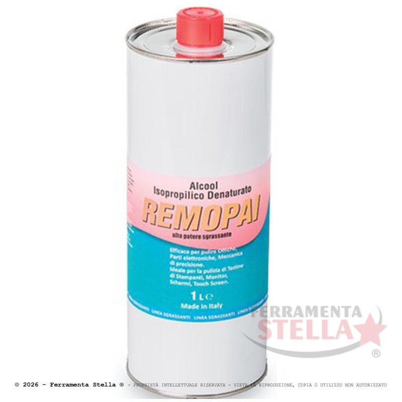 Alcool Isopropilico Remopai 1L – 99% Puro | ferramentastella.com