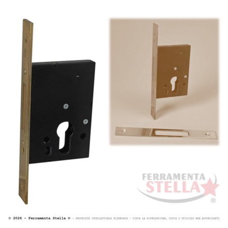 Serratura Infilare  Solo Catenaccio E50 F22 | ferramentastella.it