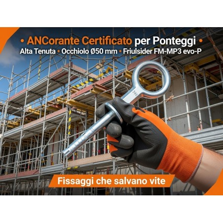 Golfare Ponteggi Friulsider FM-MP3 Occhiolo 50 | ferramentastella.com