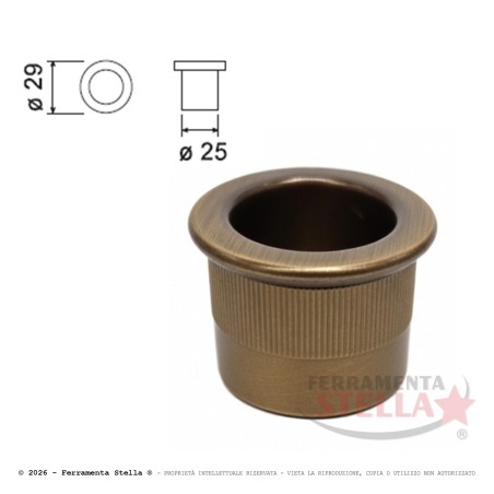 ditale di trascinamento bronzo graffiato | ferramentastella.it