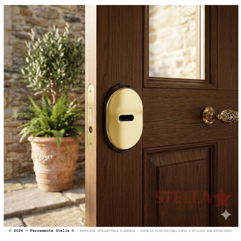 Mostrina Oro 84x64 – Copre Vecchi Fori | ferramentastella.com
