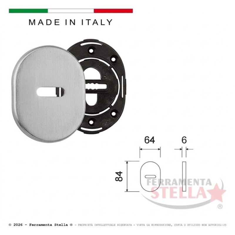 Mostrina Oro 84x64 – Copre Vecchi Fori | ferramentastella.com