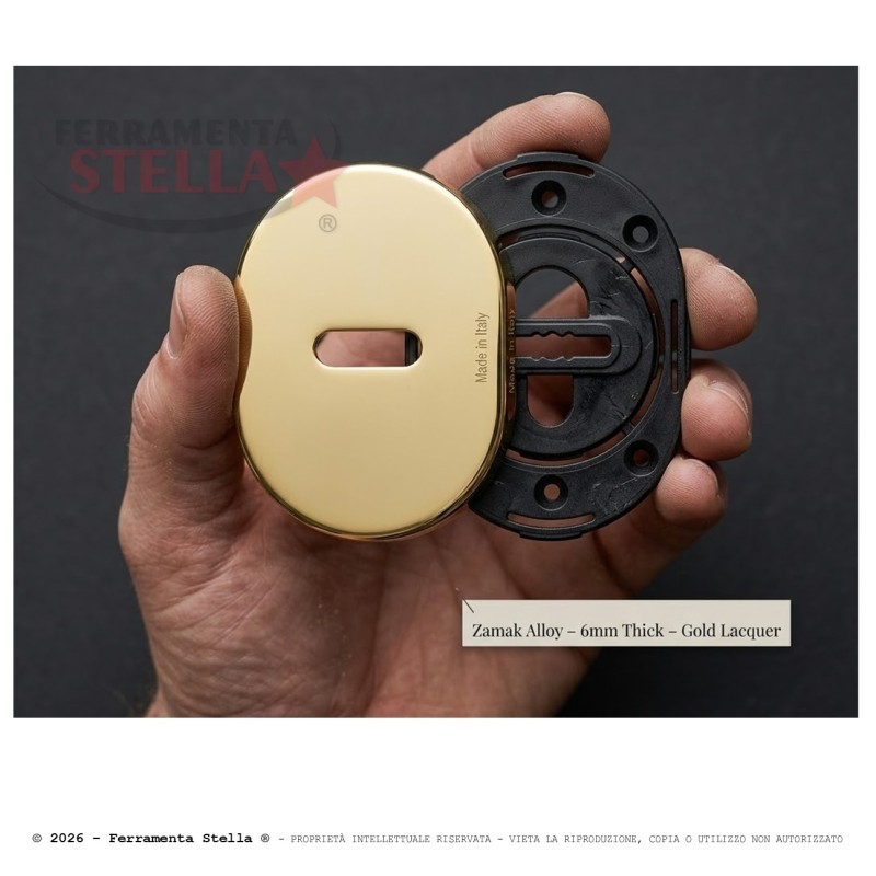 Mostrina Oro 84x64 – Copre Vecchi Fori | ferramentastella.com