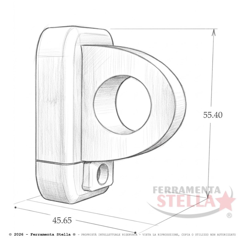 Anello Adattatore Maniglietta Naco Tipo 15 | ferramentastella.com