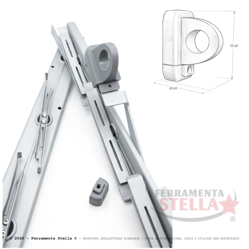 Anello Adattatore Maniglietta Naco Tipo 15 | ferramentastella.com