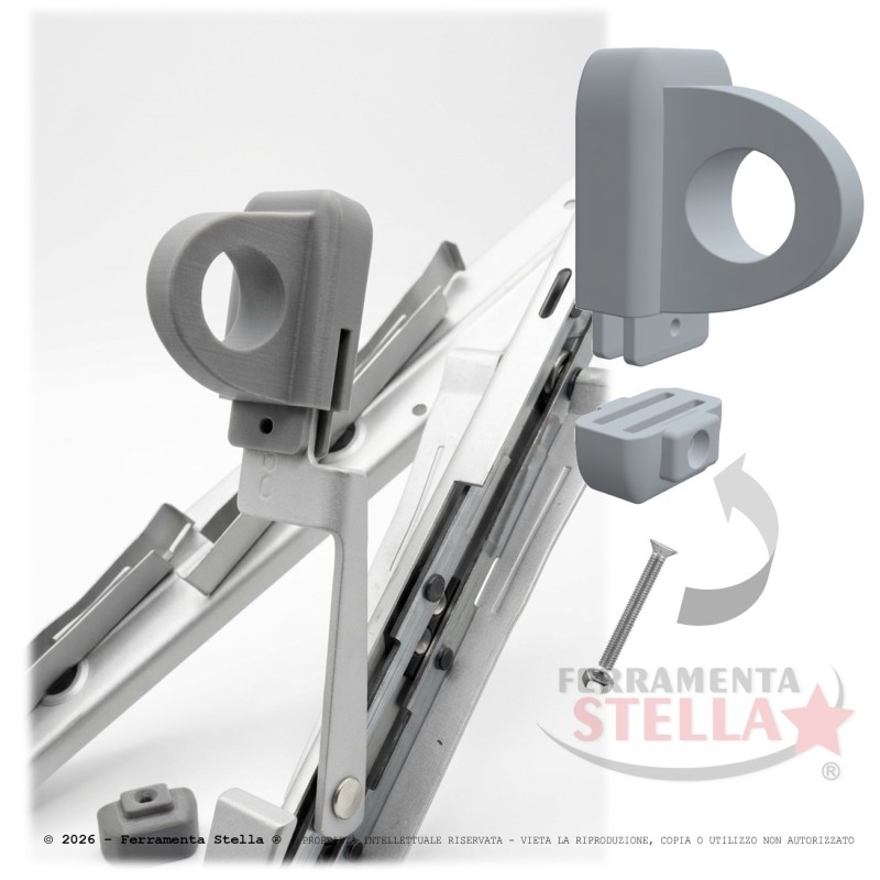 Anello Adattatore Maniglietta Naco Tipo 15 | ferramentastella.com