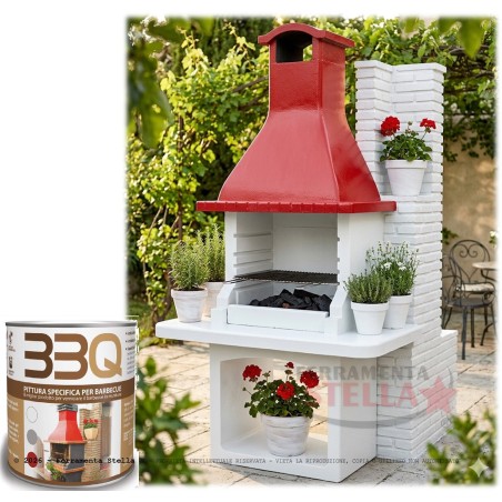 Vernice pittura murale quarzo per barbecue | ferramentastella.it